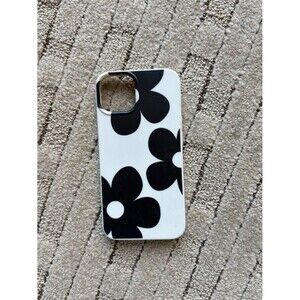 White and Black Floral iPhone 13 Case NWOT Francesca’s